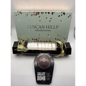 Mint Lover Spa Gift Set Lovery Shower Steamers & Tuscan Hills Body Care